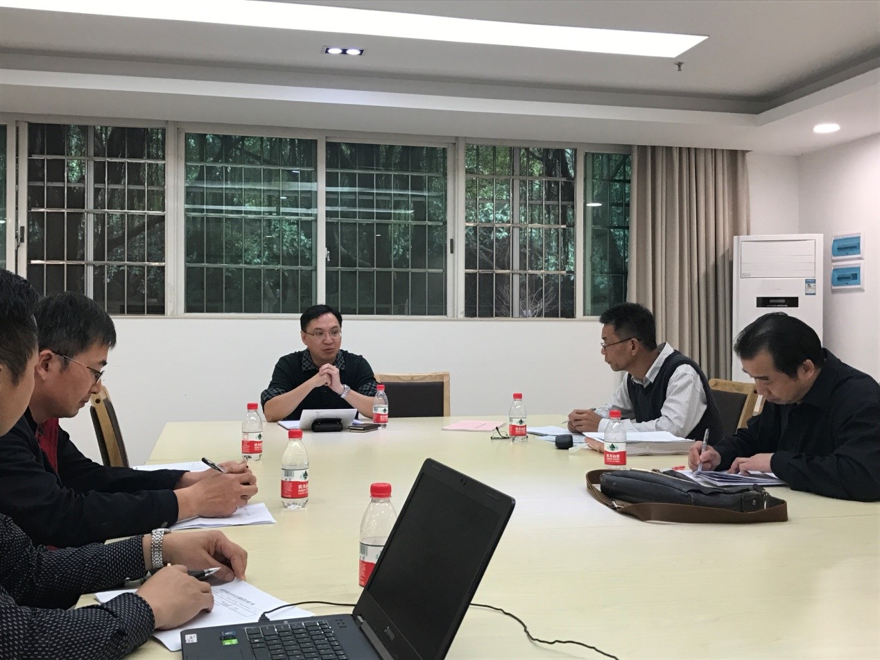 刘海春副董事长莅临指导发表讲话